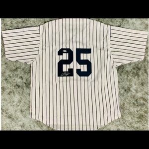 Gleyber Torres Autographed Jersey Beckett Approved